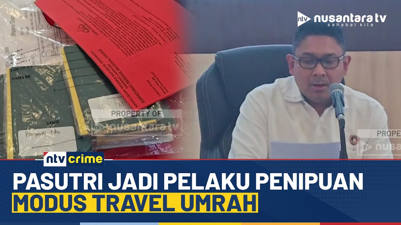 Jerat 10 Jemaah,  Pasutri Pelaku Penipuan Modus Travel Umrah Ditangkap | NTV CRIME
