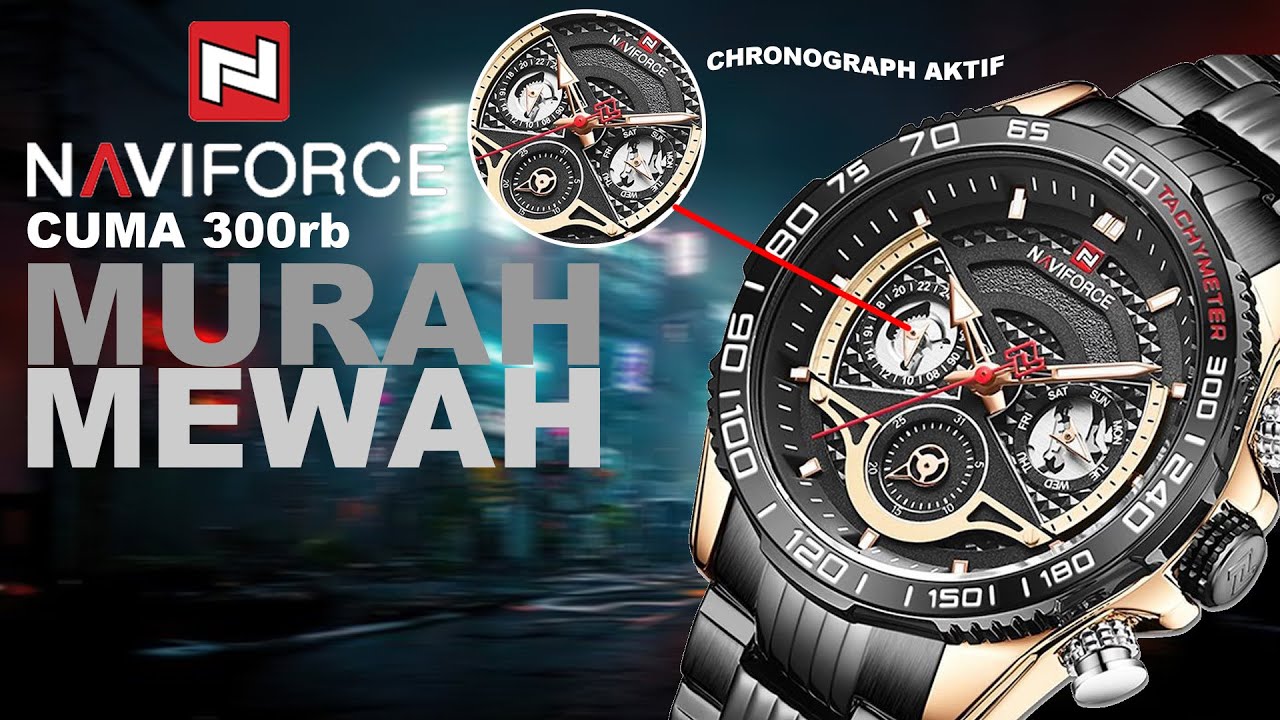 REVIEW LENGKAP JAM TANGAN NAVIFORCE NF-9185 - GALERY JAM TANGAN
