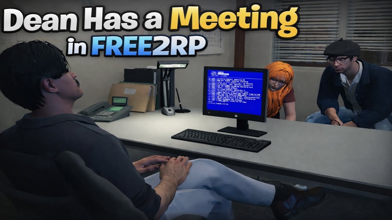 Dean Has a Meeting in FREE2RP | Dean's BIG Adventure!