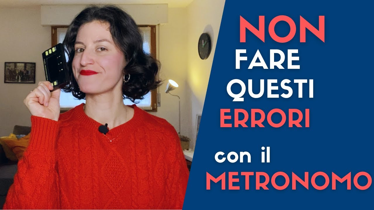 3 ERRORI CHE FAI ANCHE TU CON IL METRONOMO… E COME EVITARLI | Strategie pratiche ed immediate