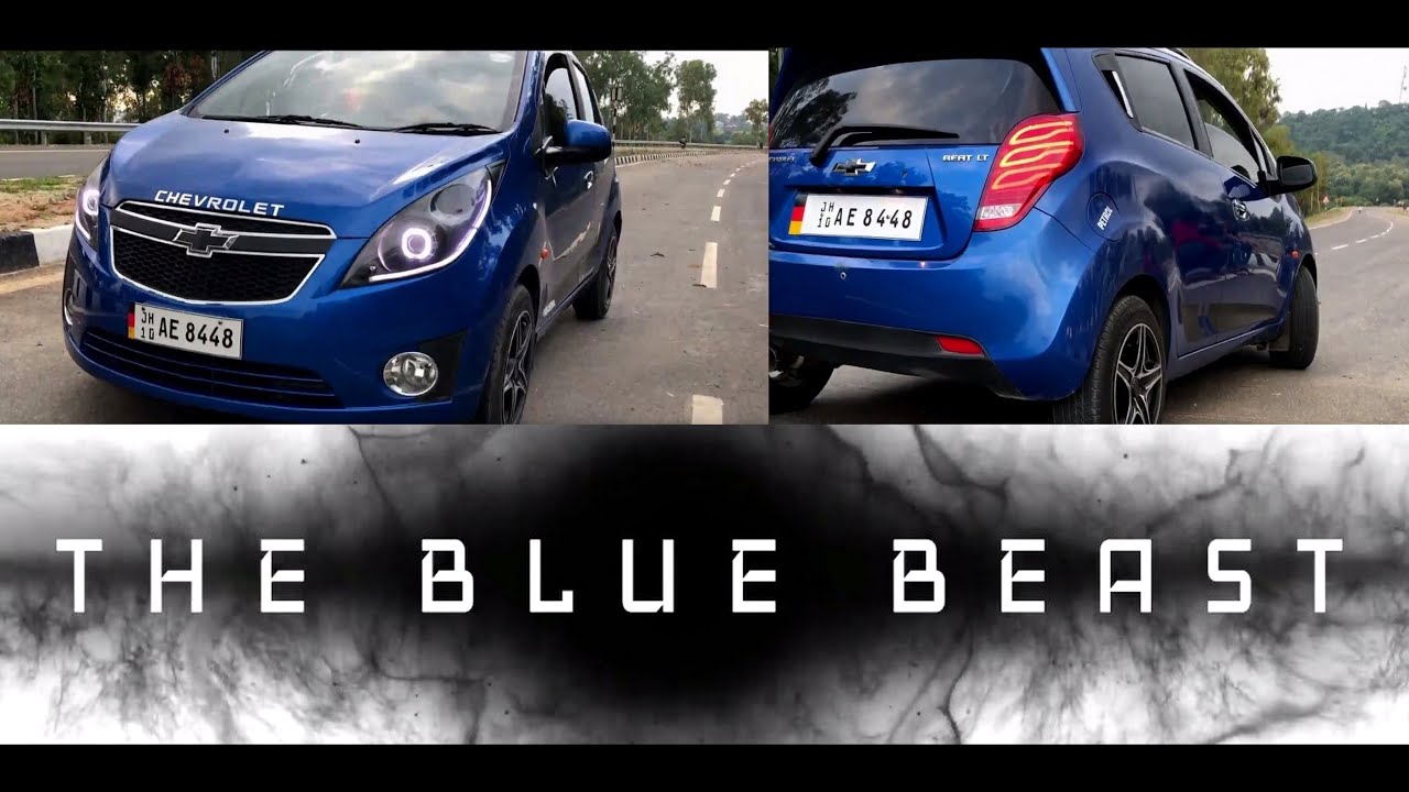 THE BLUE BEAST | a yasir khan films | MODIFIED CHEVROLET BEAT | Racing Exaust |