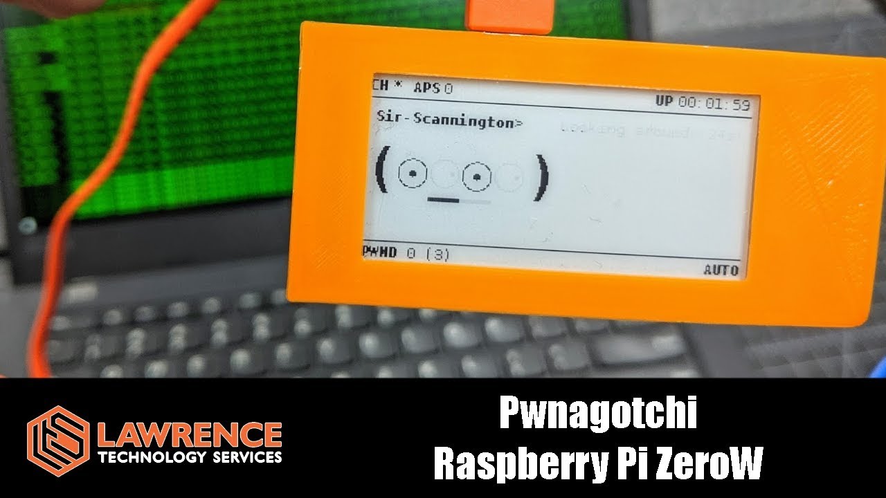 The Pwnagotchi Raspberry Pi ZeroW Project