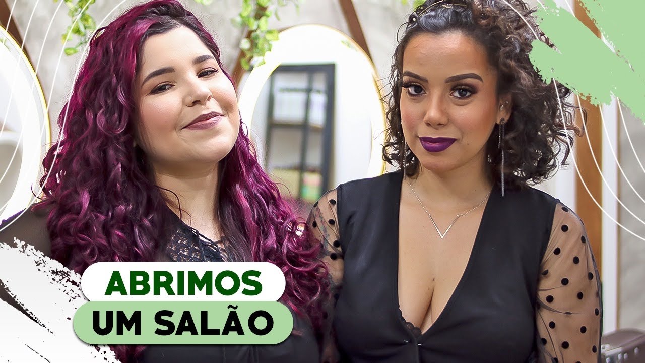 ABRIMOS UM SALÃO ESPECIALIZADO EM CABELOS CACHEADOS NO RJ - Mairê Studio - Tamires Maia