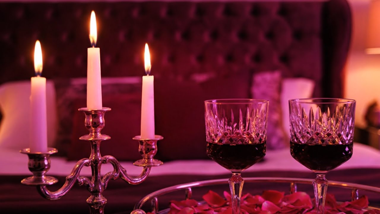Атмосфера отдельной комнаты 💑 Романтическая музыка для мягкого и уютного винного вечера
