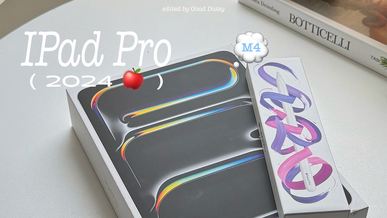 🍎Unboxing 📦 iPad Pro 2024 silver (M4)