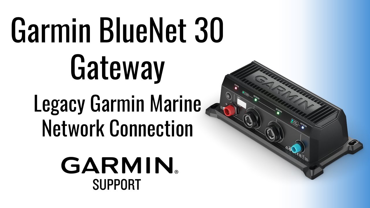 Шлюз Garmin BlueNet&trade; 30 | Подключение устаревшей морской сети Garmin к Garmin BlueNet | Поддержка...