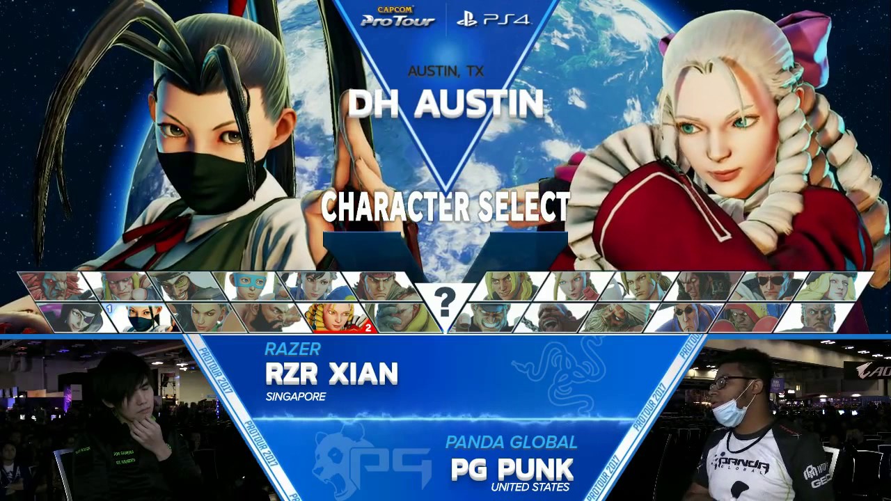 SFV: RZR Xian против PG Punk - Финал проигравших Dreamhack Austin 2017 - CPT2017