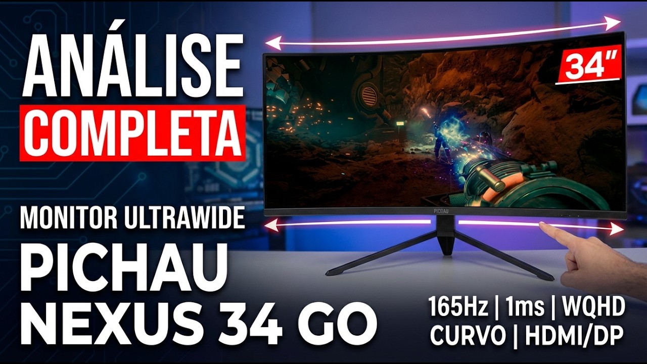 Monitor Gamer Ultrawide 34
