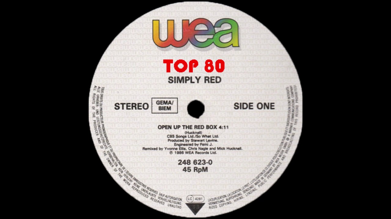 Simply Red - Open Up The Red Box (Extended Version)