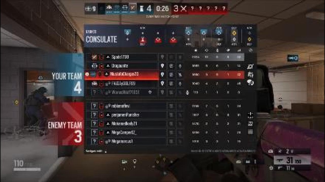Rainbow six seige.
