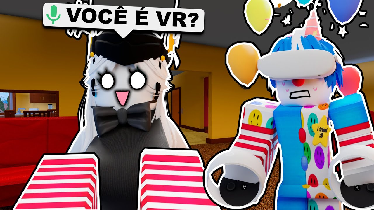vizinhos no VR é completamente diferente no chat de voz do roblox