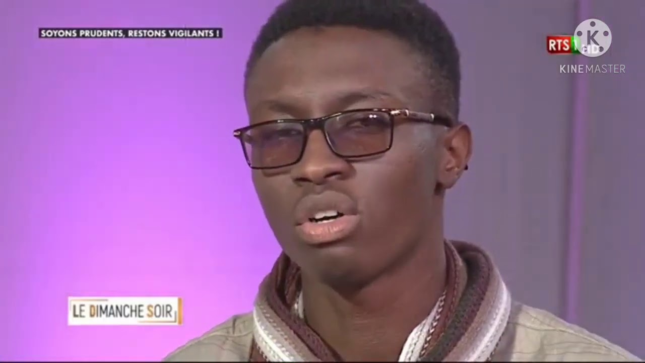 Beau Poème en wolof du Champion du Sénégal de Slam Meissa Mara- Dimanche Soir - Rts1