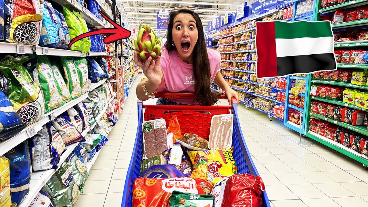 COMPRIAMO TUTTO QUELLO CHE SI TROVA NEI SUPERMERCATI ARABI! *cibi strani*