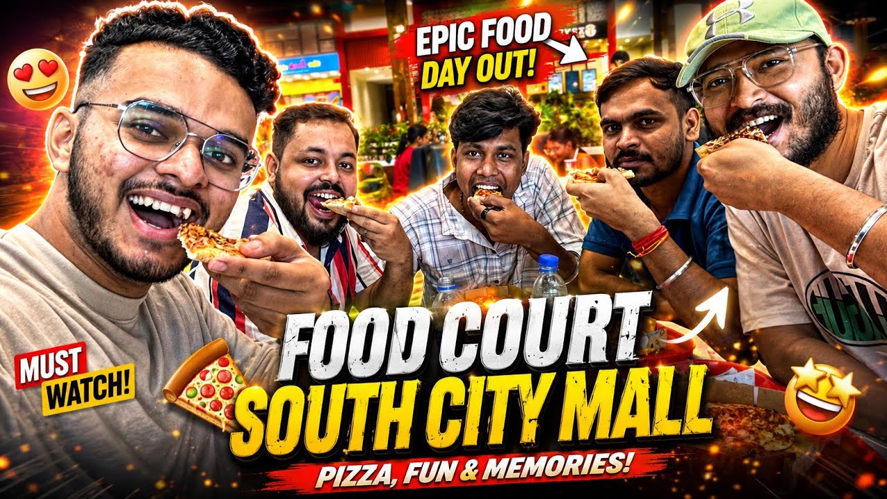 South City mall Biggest Food court | Food vlog | kolkata | Biggest Mall | Part - 2