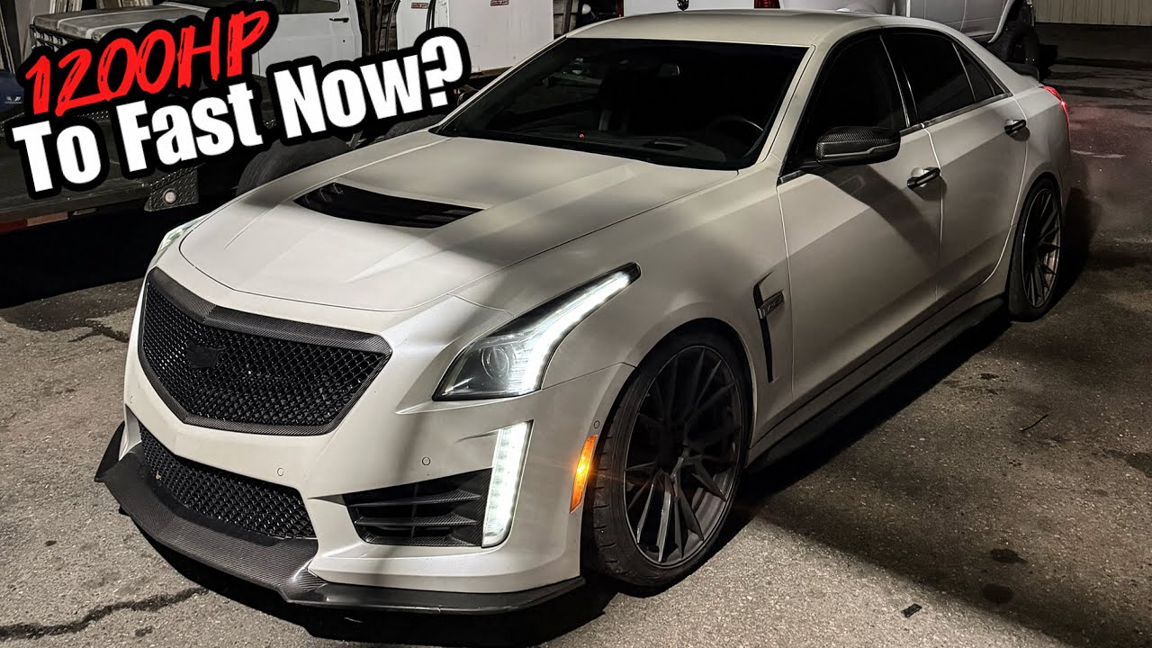 This Car Is Too Powerful! EVERYTHING Is Maxed Out On My CTSV 