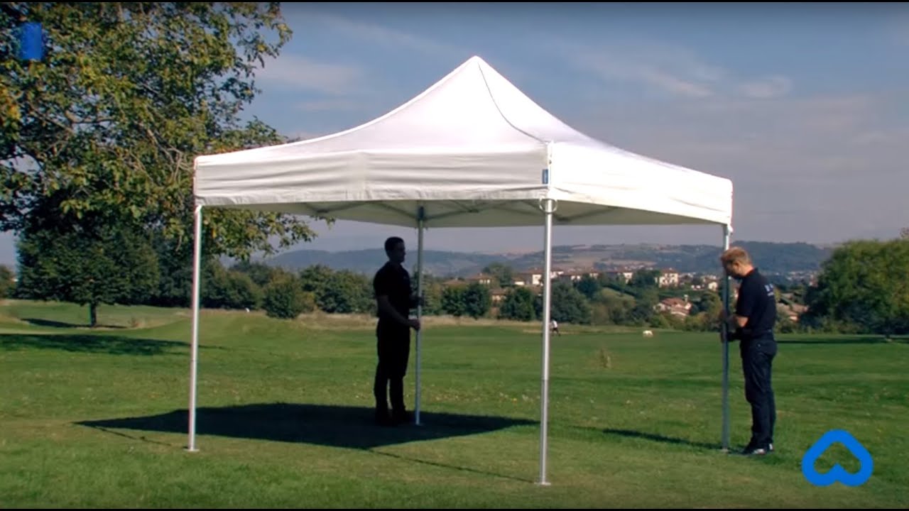 Tente pliante XP : Présentation de la référence du barnum professionnel