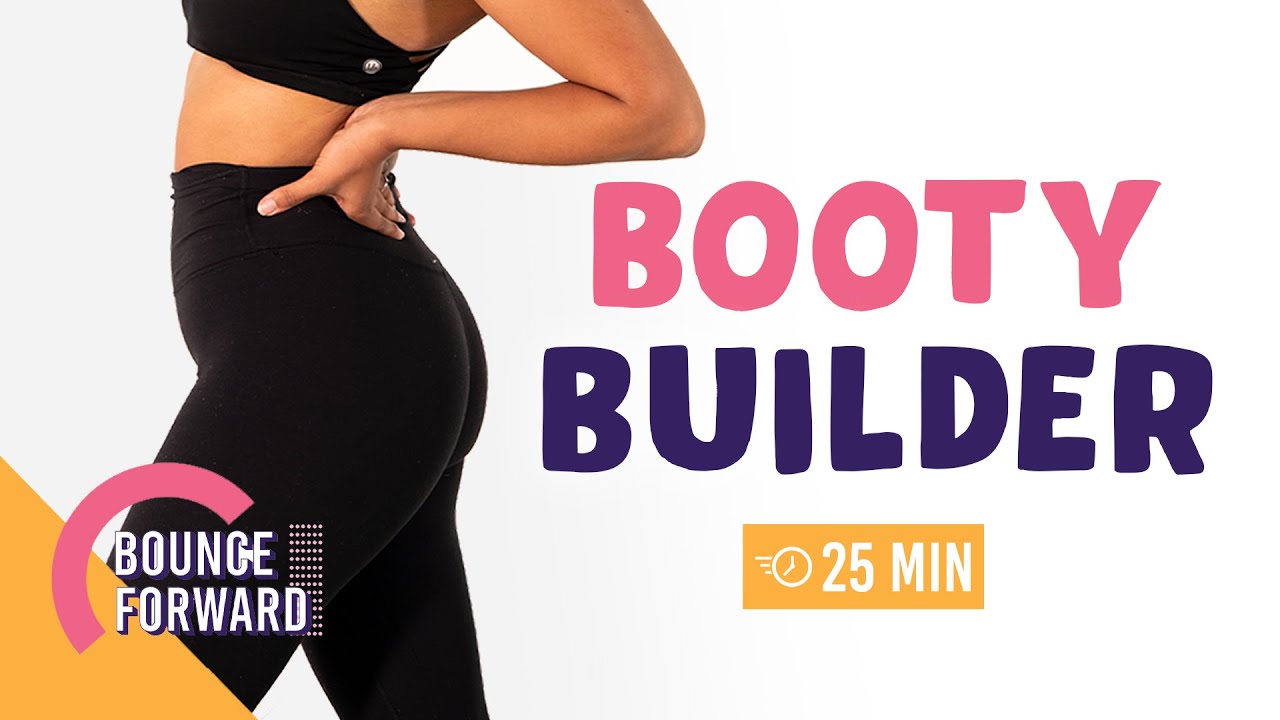 BEST BOOTY BUILDING EXERCISES (no equipment) | BOUNCE FORWARD BOOTY BUILDER