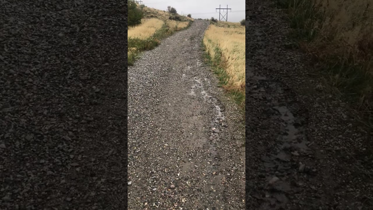 Gravel Road Eroding
