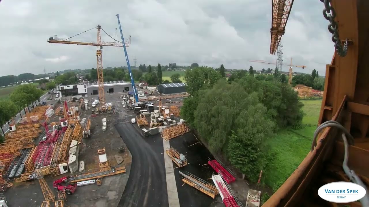 Van Der Spek Belgium_Timelapse of a Liebherr 630 EC-H 25 Litronic tower crane