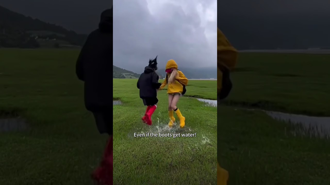 Rain Boots + Waterproof Socks = Ultimate Wet-Weather Armor