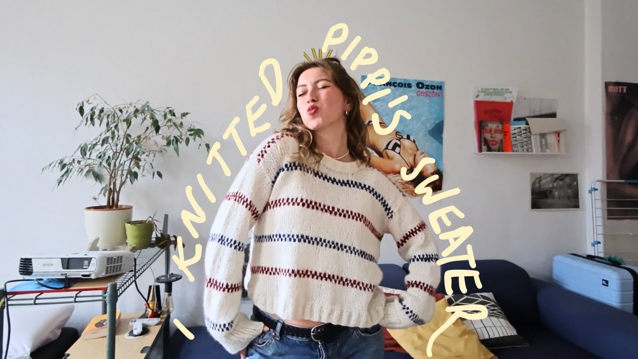 i knitted pippi longstocking’s sweater! (and i live in berlin now)