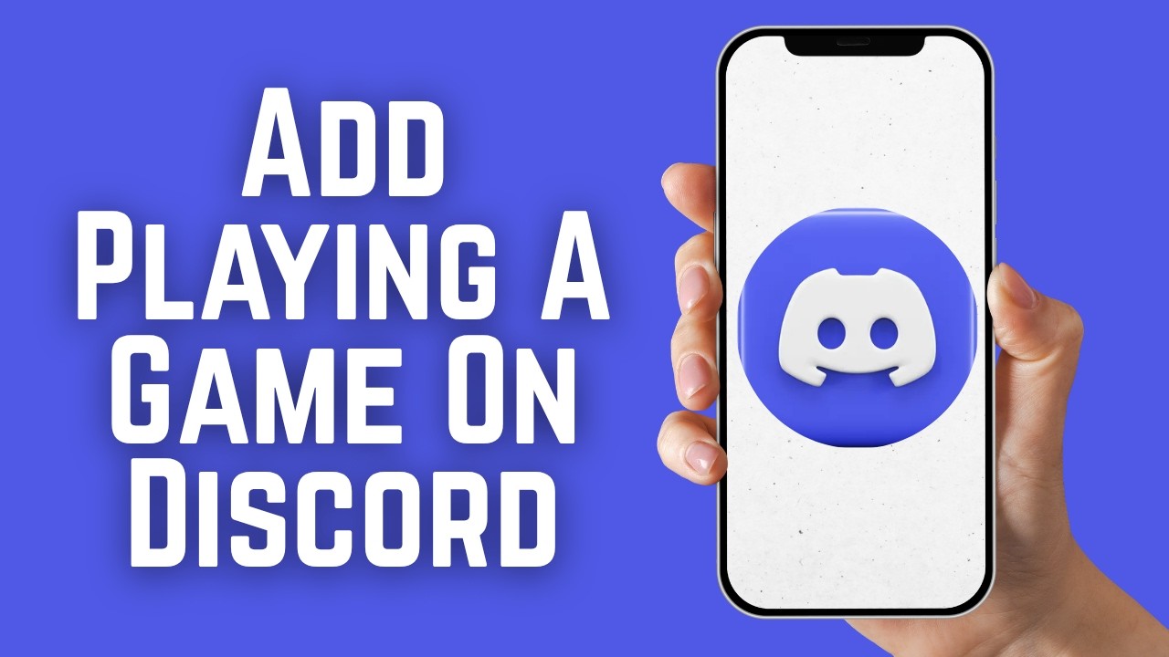 How To Add Playing A Game On Discord Mobile 2026