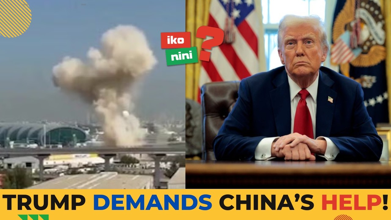 Аэропорт Дубая закрыт в результате атаки беспилотника! | Трамп требует помощи Китая в войне | Тра...
