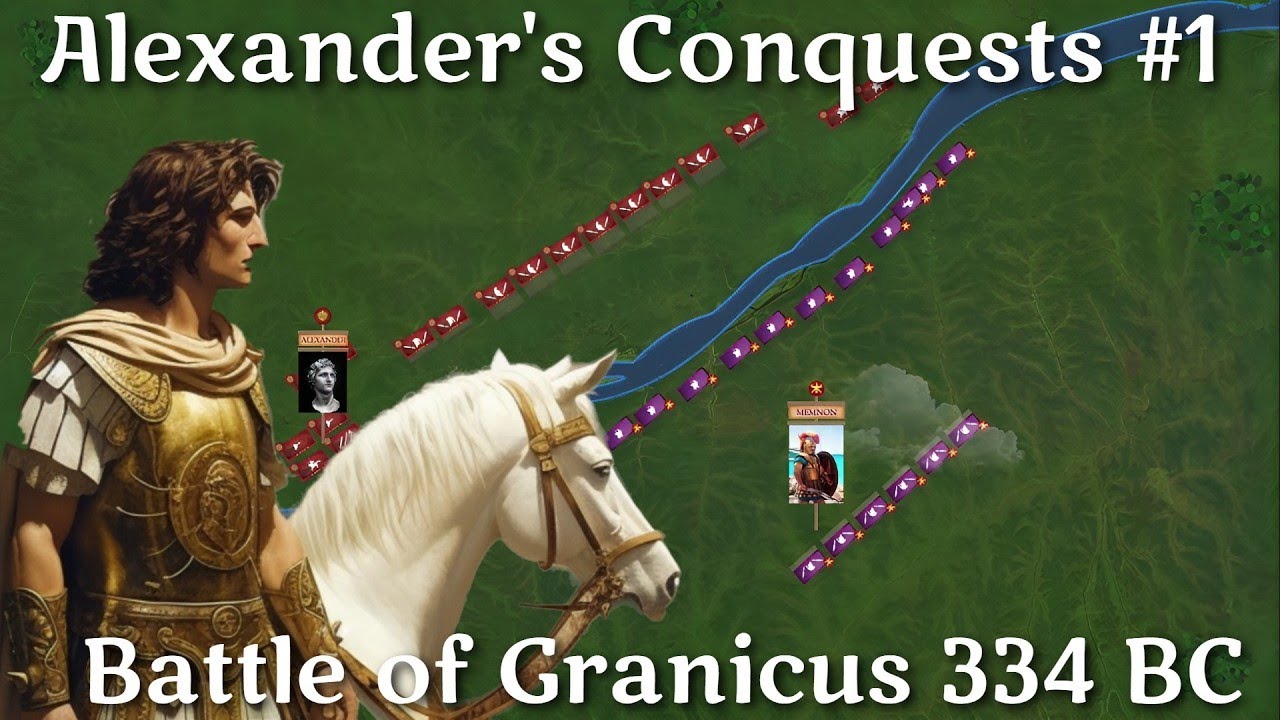 Battle of Granicus 334 BC, mapped - Alexander the Great DOCUMENTARY