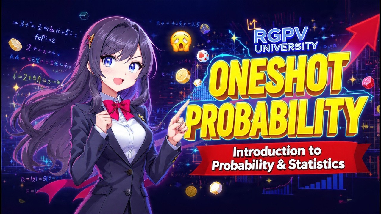 RGPV One Shot Probability | Introduction to Probability & Statistics | IPS | Full Syllabus | PART-1🔥