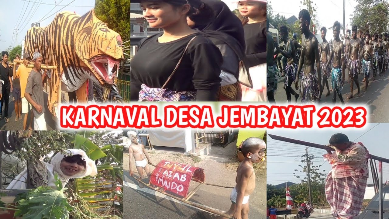 MANTUL Karnaval Desa Jembayat Kecamatan Margasari Tegal 2023