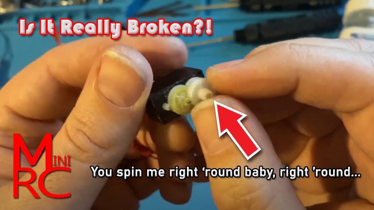 SCX24 - Broken or “fried” servo? Maybe the fix is this simple!!