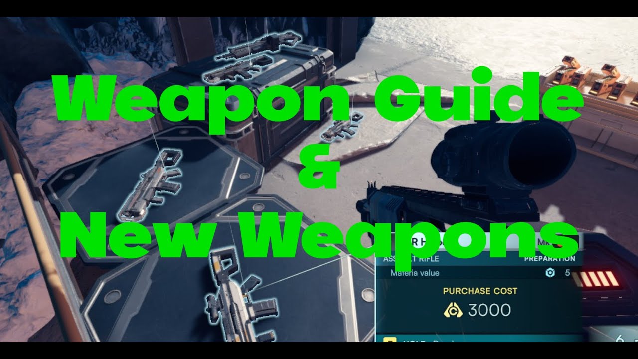 On Foot Weapon Guide (Jump Space)