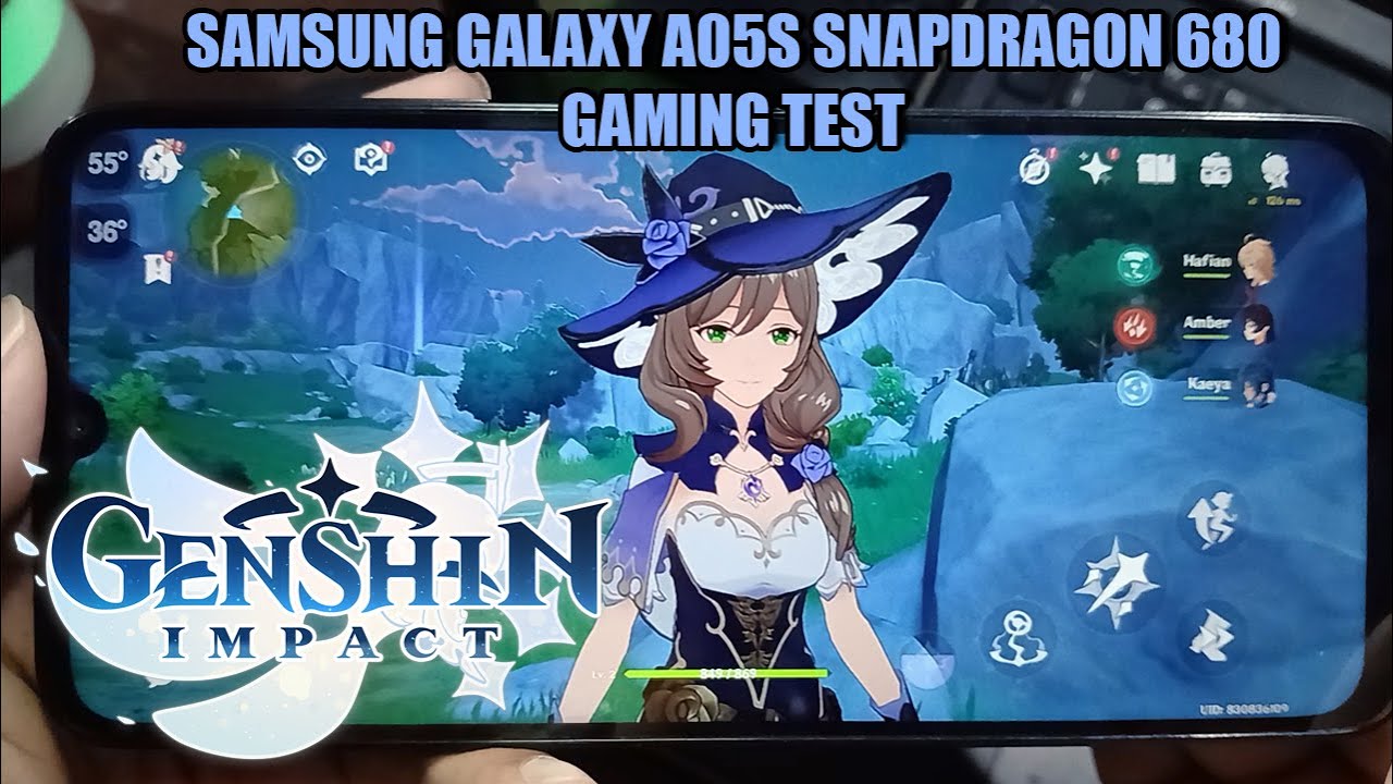 Genshin Impact Gaming Test on Snapdragon 680! Samsung Galaxy A05S