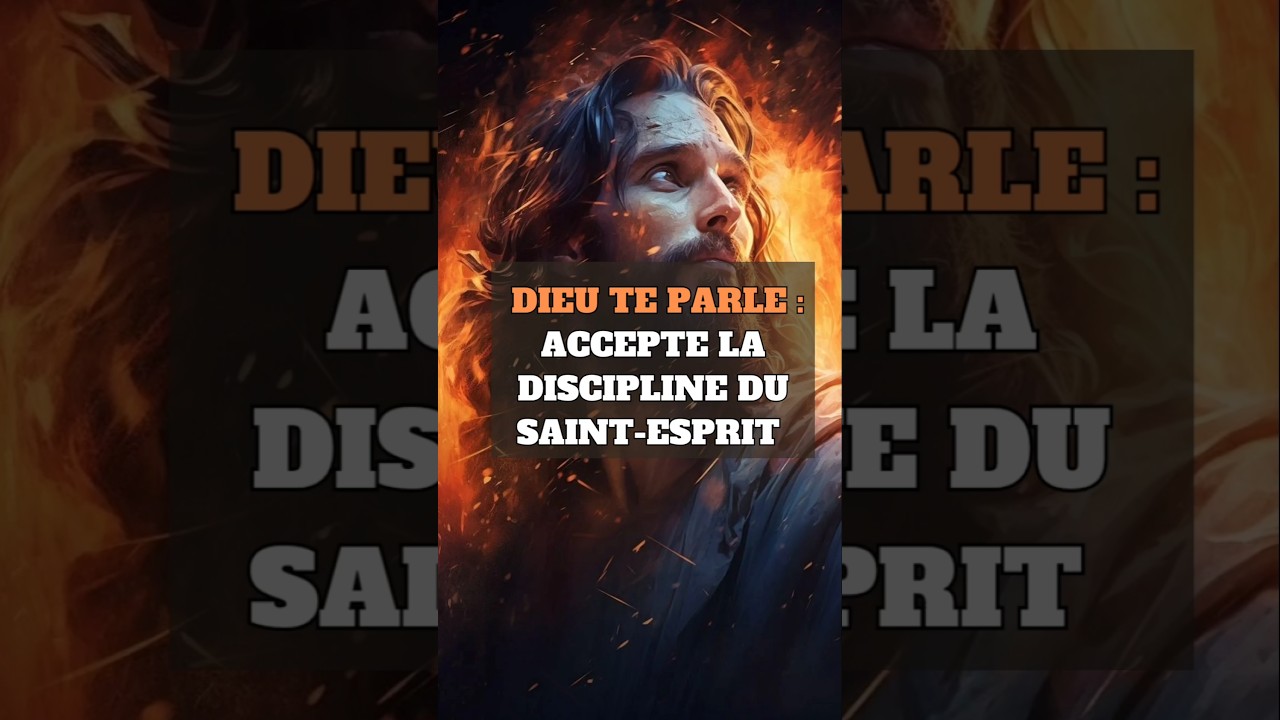 Dieu te parle: Accepte la discipline du Saint-Esprit |Message chr&eacute;tien puissant