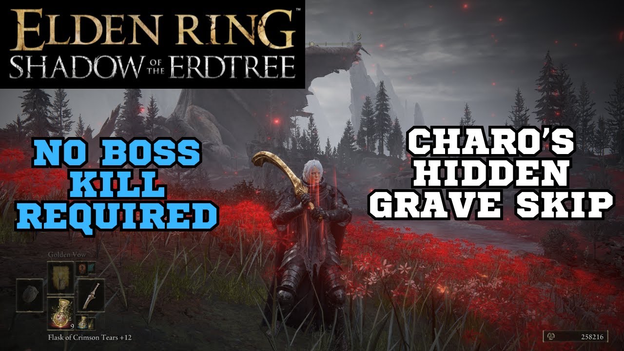 Elden Ring Charo's Hidden Grave Skip #eldenring #shadowoftheerdtree