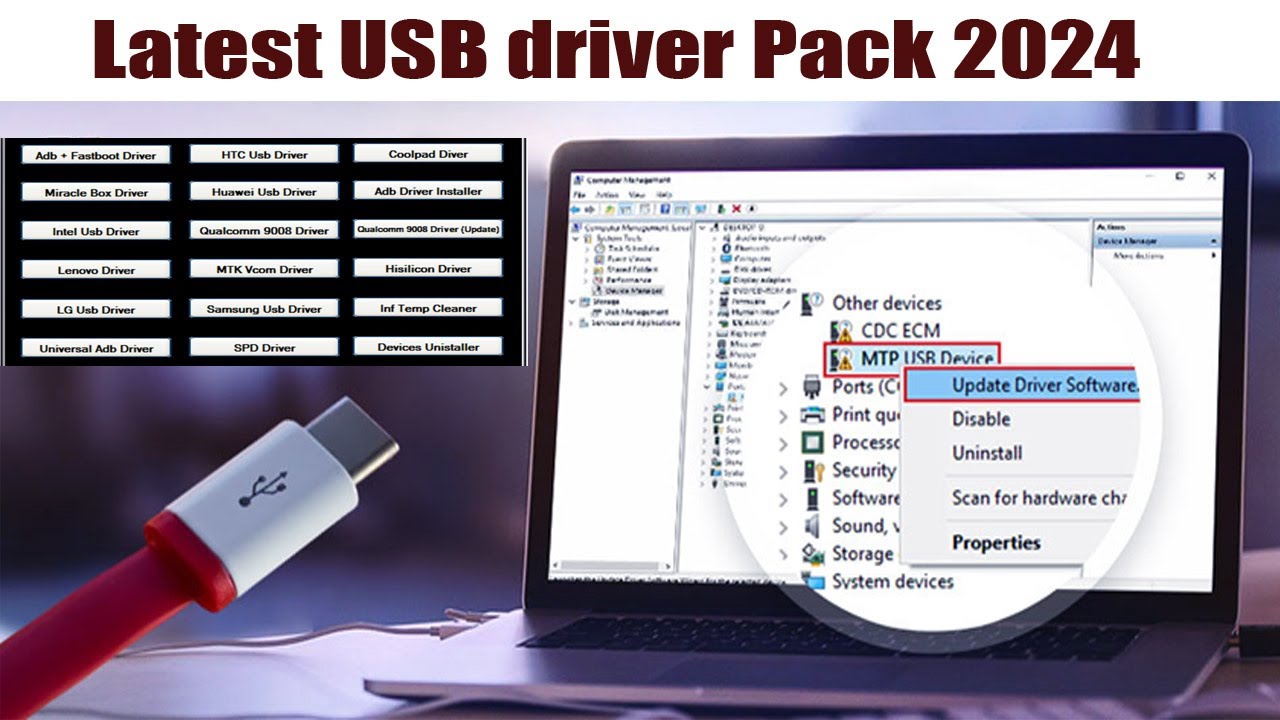 How to Install All Android USB Drivers on Windows 8/10/11