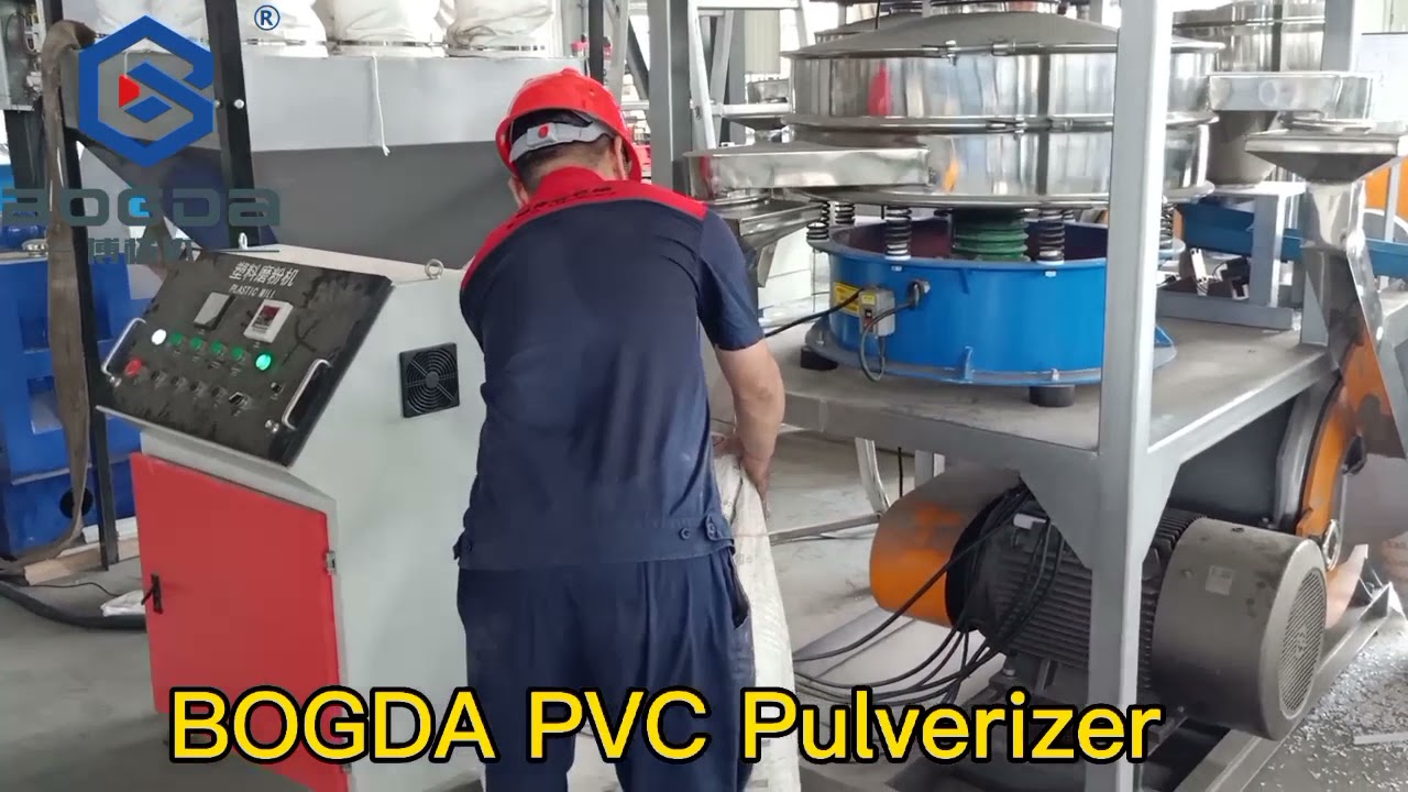 BOGDA PVC Pulverizer PP PE ABS EVA Pulverizer Machine Milling Machine
