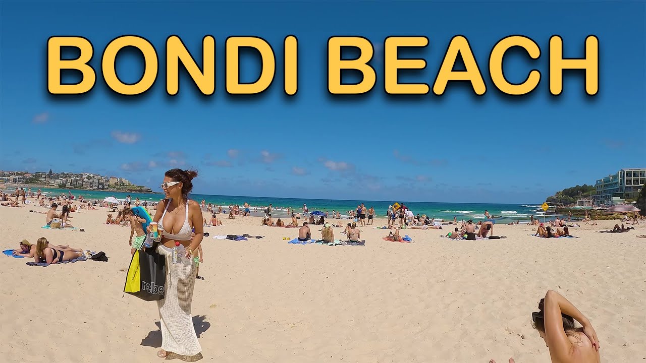 Bondi Beach walking, Australia Jan 2024