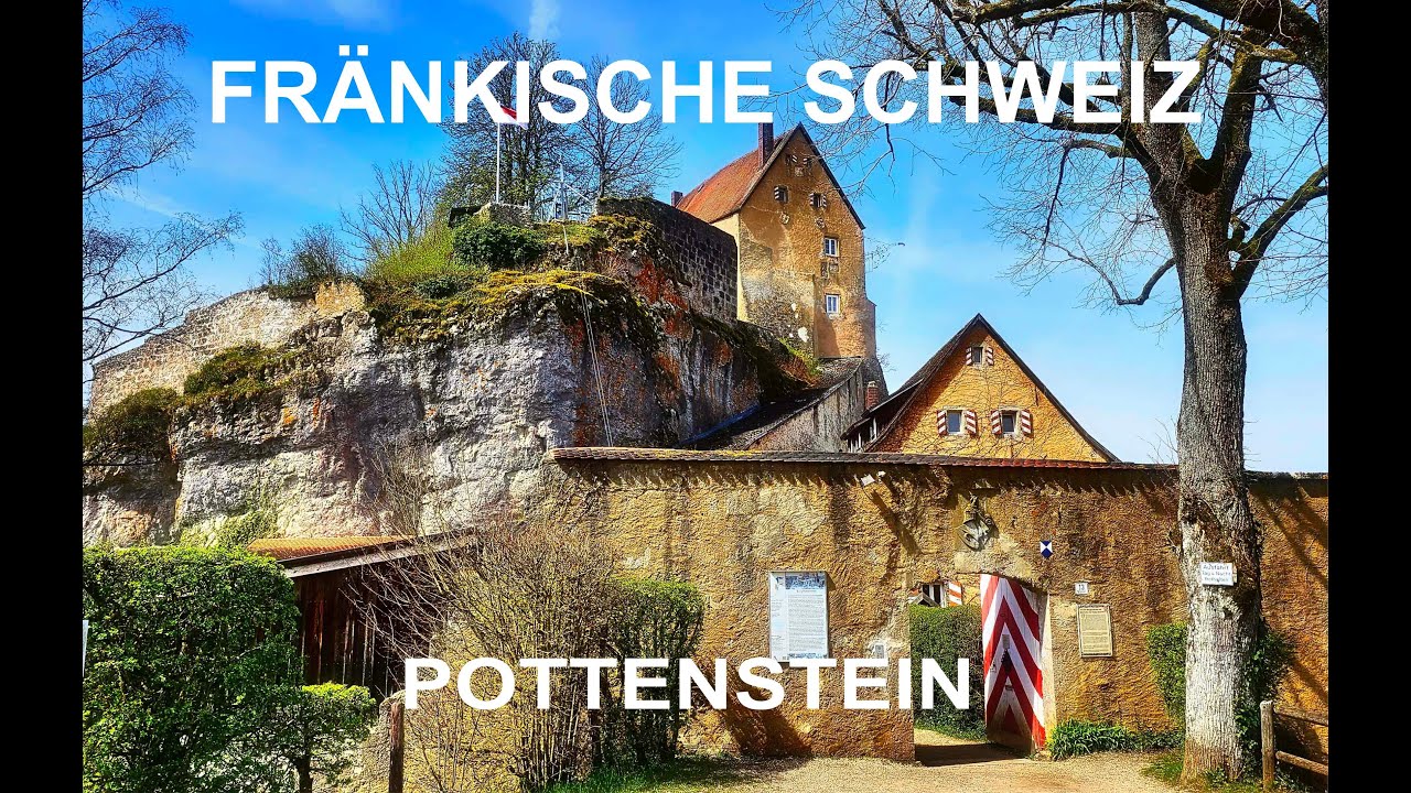 Fränkische Schweiz Wanderung Pottenstein und Burg Pottenstein