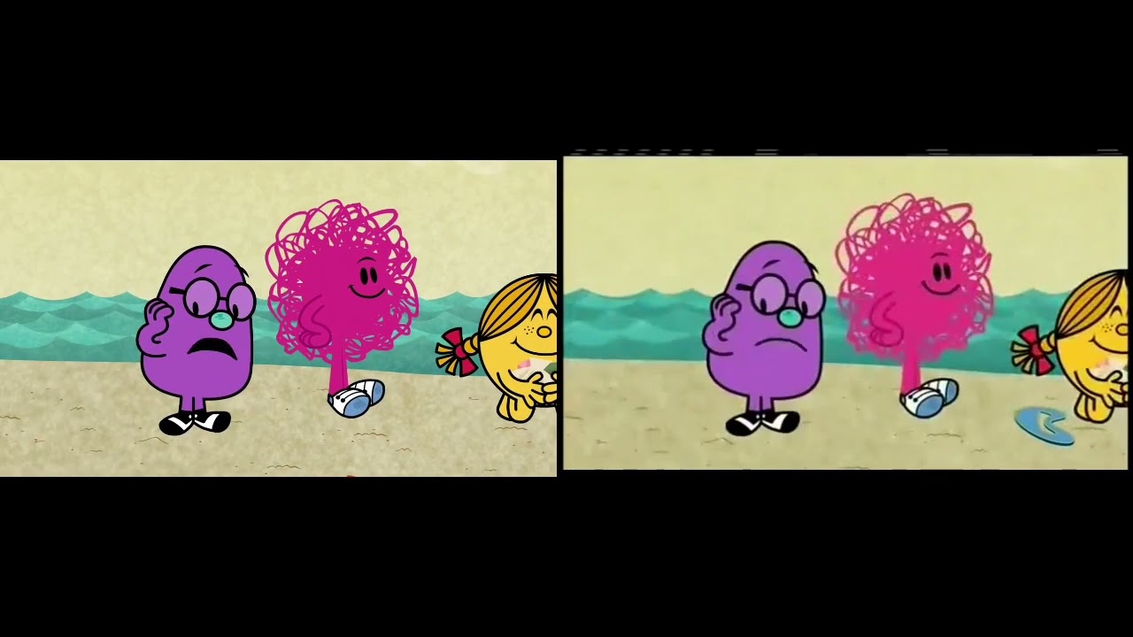 Mr Men Show - Seashore (UK VS US)