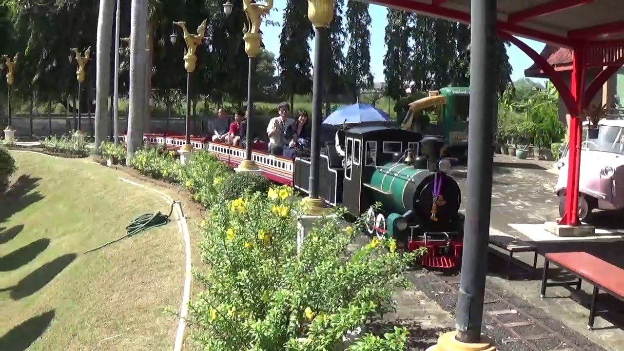 Pattaya, Thailand 2025-Mini Siam Model Village Railway with Train Ride