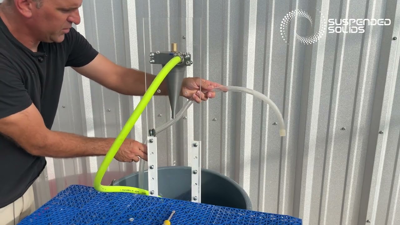 Helix Hydrocyclone by Suspended Solids