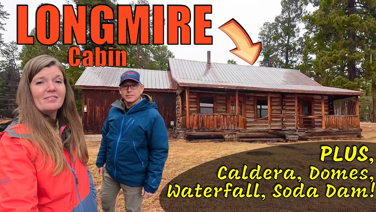 Valles Caldera National Preserve [4K UHD] | New Mexico | Longmire Cabin |  Soda Dam | Jemez Falls