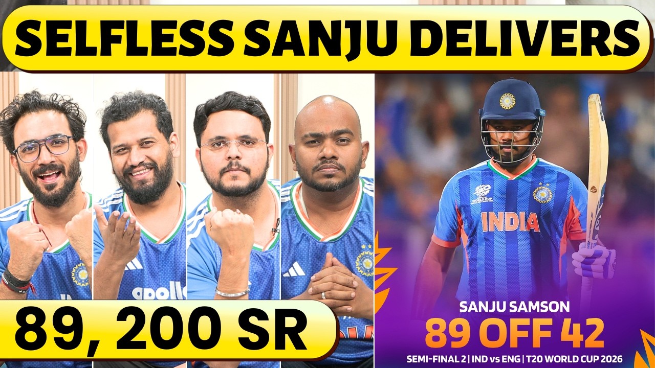 TEAM FIRST MENTALITY, 97* & 89 IN SEMIS. SANJU SAMSON THE BEAST, SIXES AFTER SIXES