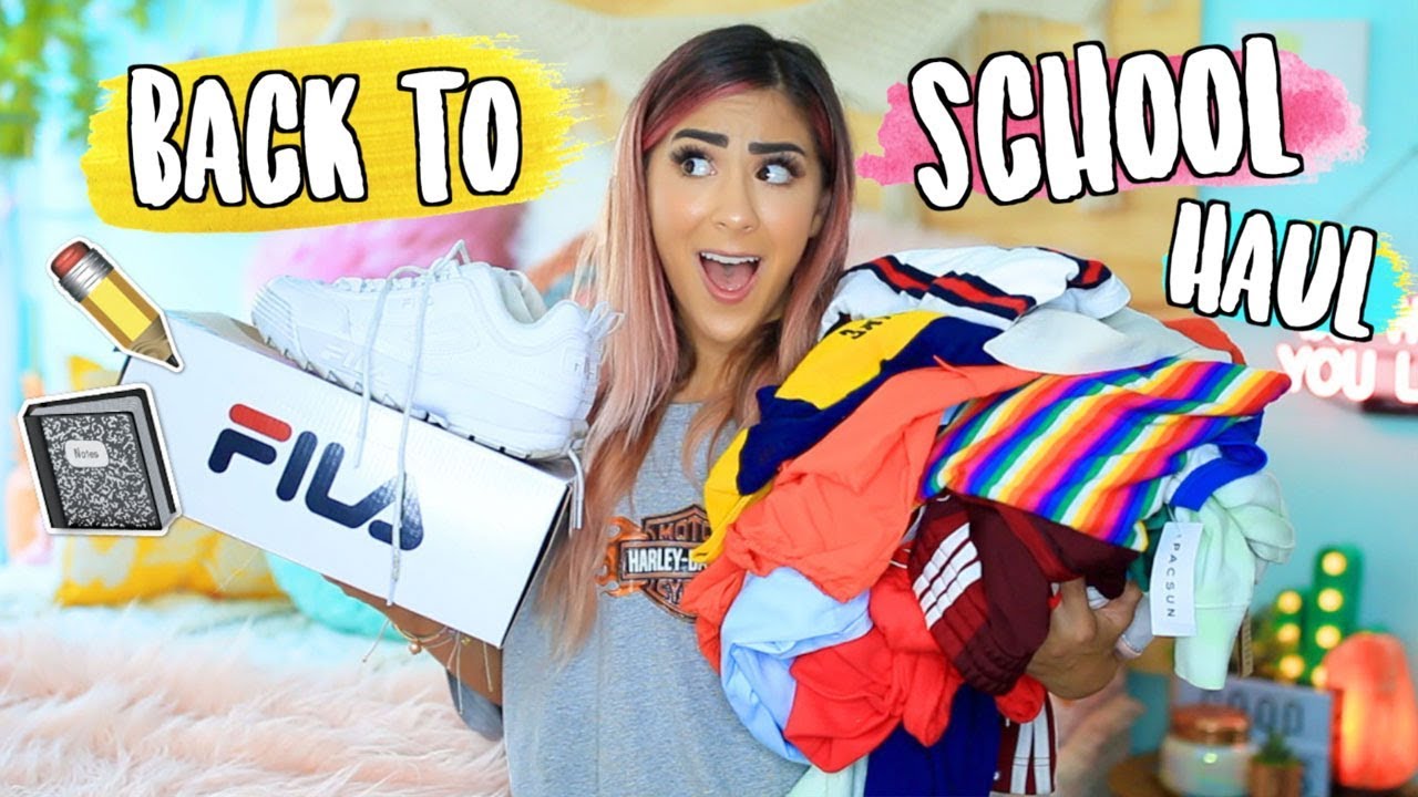 HUGE Back to School Clothing Haul 2018!!
