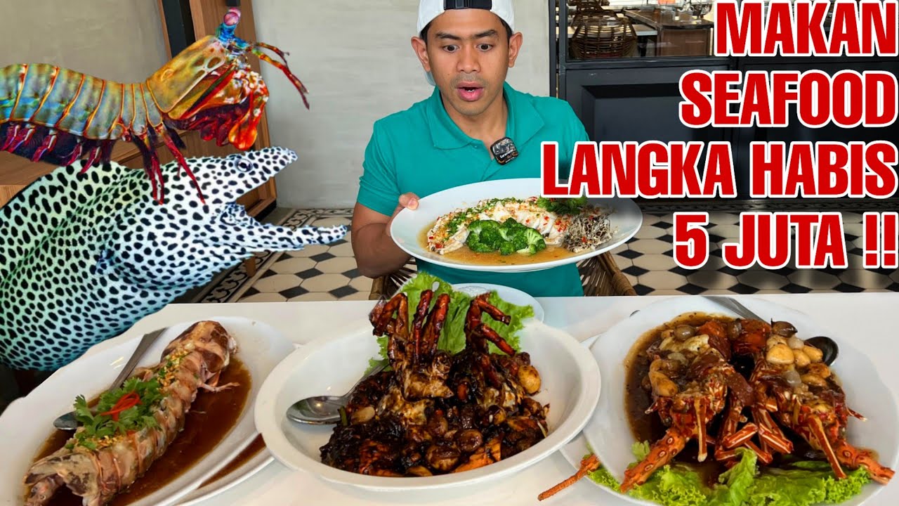 PERTAMA KALI MUKBANG SEAFOOD LANGKA HARGA 5.000.000 !
