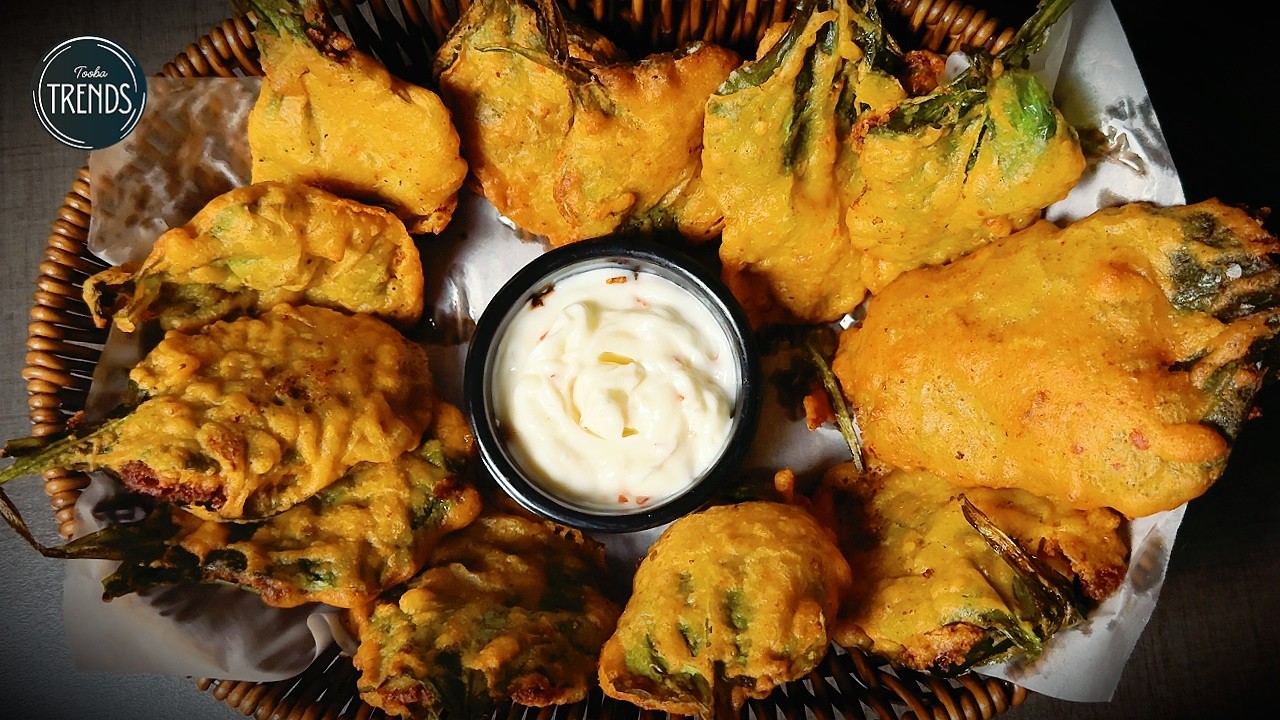 Easy Aloo Palak Pakora Recipe by Tooba Trends | Ramadan Special | Stuffed Aloo Palak Pakora