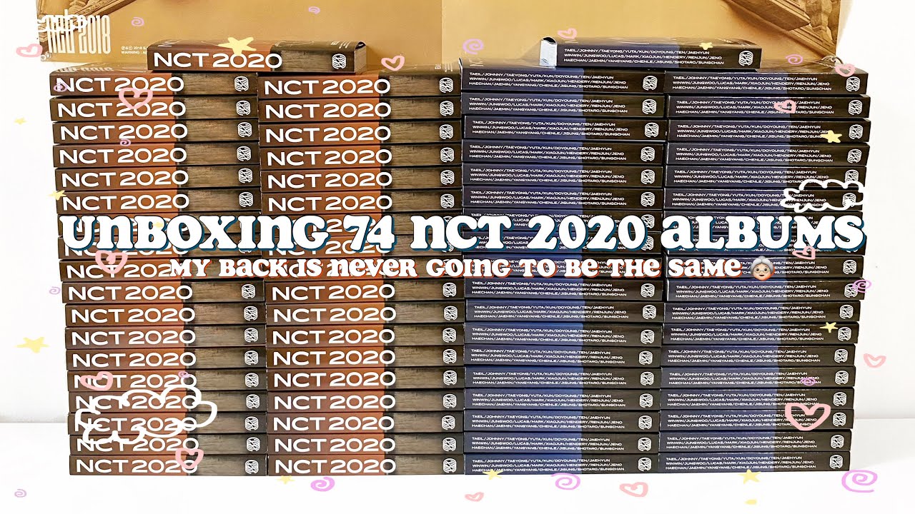 ✨Unboxing 74 NCT 엔시티 2020 Resonance Albums | Group Order Albums ✨