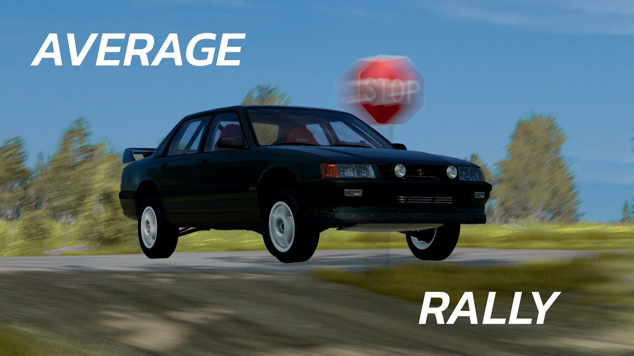 AVERAGE RALLY - the short movie in BeamNG Drive