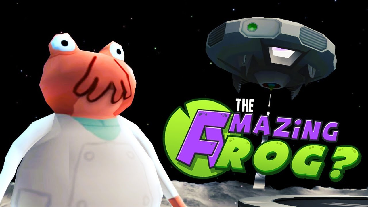 ZOIDFROG IN SPACE - Let's Play Amazing Frog Funny Gameplay - Zoidberg Amazing Frog PC